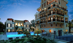 5 bedroom penthouse with swimming pool to rent in Germasogeia Tourist Area