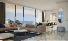 2 bedrooms penthouse with swimming pool for sale in Germasogeia Tourist Area