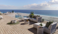 Spacious 4 bedroom penthouse with swimming pool for sale in Germasogeia Tourist Area