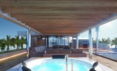 Luxury 4 bed house with swimming pool for sale in Agios Tychonas