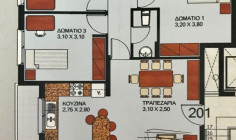 Spacious 3 bedroom apartment for sale in Agios Dometios