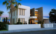 A beautiful 4 bedroom sea front villa at Mazotos 