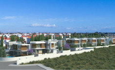 Luxury villa in a very unique development close to the sea for sale in ay.thekla, Famagusta 