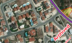 Plot 671sqm in Oroklini , Larnaca