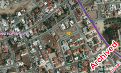 Plot 671sqm in Oroklini , Larnaca