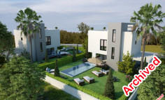 Three bedroomed detached villa, with private swimming pool in Pyla area 