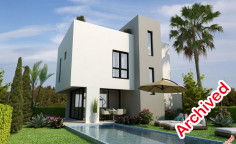 Three bedroomed detached villa, with private swimming pool in Pyla area 