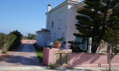 A three bedroom detached house for sale in Paralimni with furniture and very big garden 