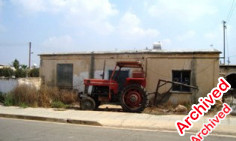 Large 600m2 corner plot with old village houses ,fantastic refurbish project, , Famagusta