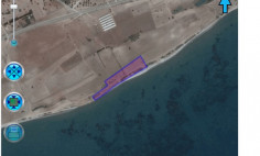 Tourist land on the beach 280 meters facing the water (4pieces)suitable for , Larnaca