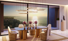 Fully furnished and fully accessorized 2 bedroom apartment in a new tower located in the heart of Limassol’s Tourist Area in yermasogeia