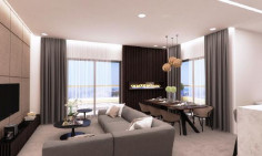 3 bedroom penthouse in luxury new building in Germasogeia 