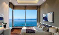 3 bedroom apartment in a modern styled hi-rise apartment building, covered in marble, sitting opposite Limassol’s highly acclaimed blue flag beach