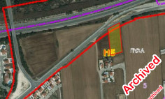 741 m2 plot on Dhekelia road, Pyla , Larnaca