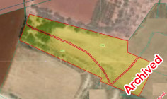 Beachfront land in Ormidia area , Larnaca