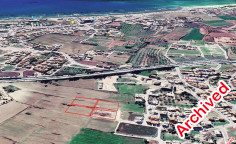 Plots under division in Oroklini , Larnaca