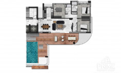 3 bedroom penthouse with swimming pool for sale in Makenzy