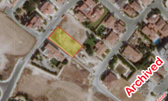 Plot residential 900m2 in , Larnaca