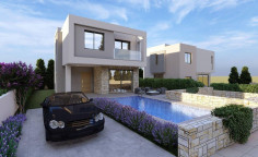 Luxury 4 beds house with swimming pool for sale in Chloraka