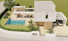 Luxury 4 bedroom villa with swimming pool for sale in Oroklini
