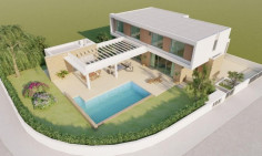 Large 4 bedrooms house with swimming pool for sale in Dhekelia