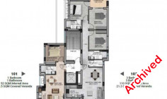 1 bedroom penthouse for sale in Mackenzie Beach