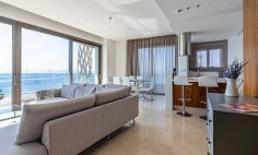 Large 3 bedroom apartment with swimming pool for sale in Moutagiaka Tourist Area