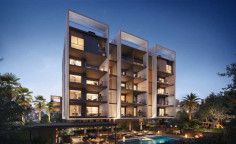 Beautiful two bedroom apartment with swimming pool for sale in Germasogeia Tourist Area