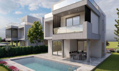 Spacious 3 bedrooms house with swimming pool for sale in Chloraka