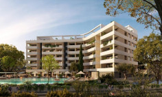 Beautiful 4 bedroom penthouse with swimming pool for sale in Agios Tychonas