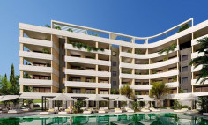 Beautiful 4 bedroom penthouse with swimming pool for sale in Agios Tychonas