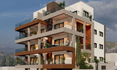 Spacious 2 bedroom penthouse with swimming pool for sale in Agia Fyla