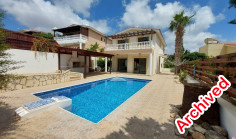 For sale resale villa in Pegeia of 3 bedrooms 
