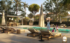 Spacious 4 bedroom penthouse with swimming pool for sale in Germasogeia Tourist Area
