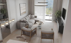 Spacious 1 bedroom apartment with swimming pool for sale in Mesa Geitonia