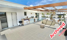 2 bedroom penthouse 86m2 veranda for rent Limassol 