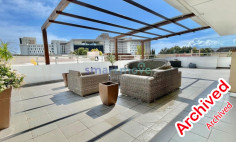 2 bedroom penthouse 86m2 veranda for rent Limassol 