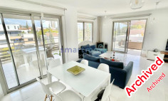 2 bedroom penthouse 86m2 veranda for rent Limassol 