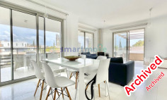 2 bedroom penthouse 86m2 veranda for rent Limassol 