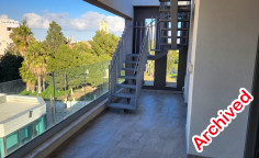 2 bedroom brand new apartment with roof garden close to academia tower 