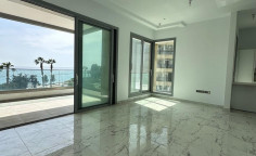 2 bedroom unfurnished apartment with swimming pool for sale in Germasogeia Tourist Area