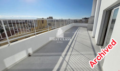 Lovely 3 bedroom unfurnished penthouse to rent in Strovolos
