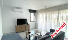 Large 2 bedroom furnished penthouse to rent in Agios Dometios