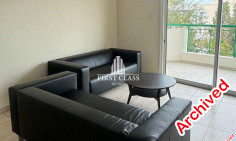 Spacious 3 bedrooms furnished apartment to rent in Agioi Omologites