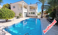 Beuatiful private 6 bedrooms villa in Pegeia 