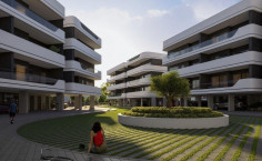 Spacious 1 bedroom apartment with swimming pool for sale in Asomatos