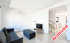 5 bedroom furnished house with swimming pool to rent in Oroklini