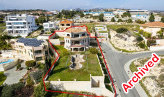 Incomplete two-storey house in Agia Fylaxis, Limassol 