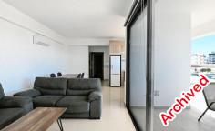 2 bedroom furnished apartment with swimming pool to rent in Larnaca