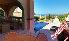 Spacious 3 bedroom house with swimming pool for sale in Aphrodite Hills
